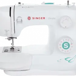 Máquina de coser - Singer 3337, 29 puntadas, Luz LED, Varios accesorios, Blanco