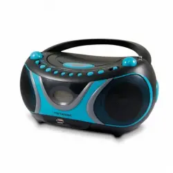 Metronic Lector CD MP3 con USB /FM Azul