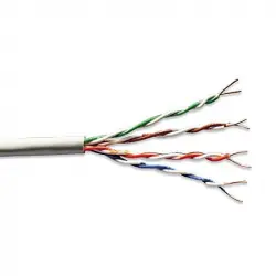 PowerWalker Cable de Red U/UTP Cat5e 100m Gris