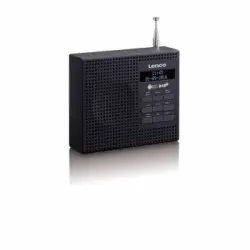 Radio Despertador Dab+ Con Fm Pdr-020 Negro Lenco