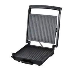 Sandwichera Grill 1800w - Apertura Hasta 105o - Placa Superior Basculante - Asa Tacto Frio Muvip