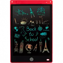 Tableta LCD portátil - Dam DMAB0025C50, 8.5", Cristal líquido, Pen, Fondo multicolor, Rojo