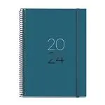 Agenda anual 2024 Miquelrius Plus semana vista Calm Ocean