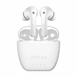 Auriculares Inalámbricos Intraaurales 30 Horas Defunc True Audio Blanco