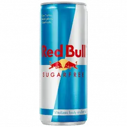 Bebida energética - Red Bull Sugar Free 250 ml, Sin azúcar