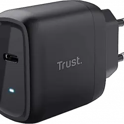 Cargador - Trust Maxo, 45 W, USB-C, 2 m, Para Smartphones y Tablets, Universal, Negro