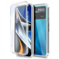 Cool Funda Silicona 3D Transparente Frontal/Trasera para Xiaomi Poco X4 Pro 5G