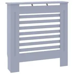 Cubierta Para Radiador Mdf Gris 78 Cm Vidaxl