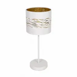 Fabrilamp Sobremesa Niebla 1xe14 Blanco Blanco Oro