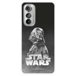 Funda Para Motorola Edge 30 Oficial De Star Wars Darth Vader Fondo Negro - Star Wars