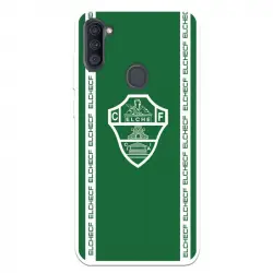 Funda Para Samsung Galaxy A11 Del Elche Cf Escudo Fondo Verde Escudo Fondo Verde - Licencia Oficial Elche Cf