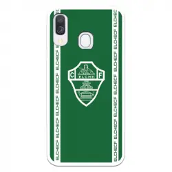 Funda Para Samsung Galaxy A40 Del Elche Cf Escudo Fondo Verde Escudo Fondo Verde - Licencia Oficial Elche Cf
