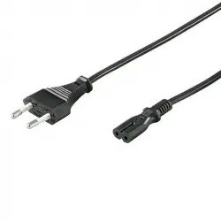 Goobay Cable de Alimentación IEC-320/C7 3m Negro