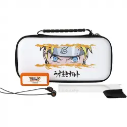 Konix Naruto Kit Funda Protectora Rígida para Nintendo Switch + Auriculares + Accesorios