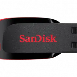 Memoria USB 64 GB - SanDisk Cruzer Blade, 2.0, USB-A, Ultracompacta, Unidad Flash Elegante, Negro