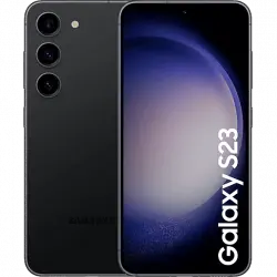 Móvil - Samsung Galaxy S23 5G, Phantom Black, 256GB, 8GB RAM, 6.1" FHD+, Qualcomm Snapdragon, 3900mAh, Android 13