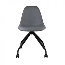 Thinia Home Basic Silla de Oficina Ruedas Gris