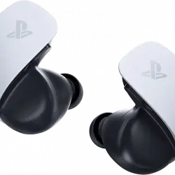 Auriculares de botón - Sony PULSE Explore™, Bluetooth, PAra PS5, 5 + 10 horas autonomía, Cancelación ruido, Blanco