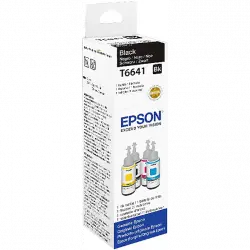 Botella de tinta - Epson T6641 negro