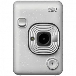 Cámara instantánea - Fujifilm Fuji Instax Li Play Wh, f=28, F2.0, 6 filtros, Blanco