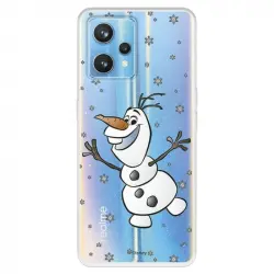 Funda Oficial de Disney Olaf Transparente Frozen para Realme 9 Pro+