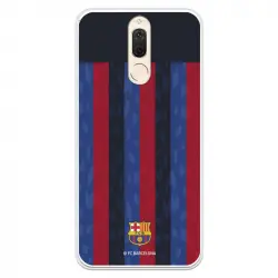 Funda Para Huawei Mate 10 Lite Del Fc Barcelona Fondo Rayas Verticales - Licencia Oficial Fc Barcelona