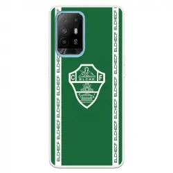 Funda Para Oppo A94 5g Del Elche Cf Escudo Fondo Verde Escudo Fondo Verde - Licencia Oficial Elche Cf