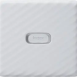Impresora fotográfica - Fujifilm Instax Link Wide, Bluetooth, Portátil, 86 x 99 mm, 12 segundos, Blanco ceniza