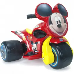 Injusa Samurai Mickey Triciclo Eléctrico 6V Rojo