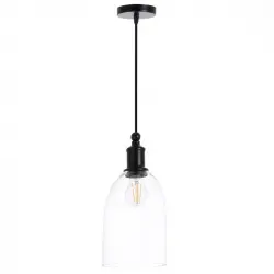 Lámpara De Techo Cristal Elk Transparente 16x16x33cm 7hsevenon Deco