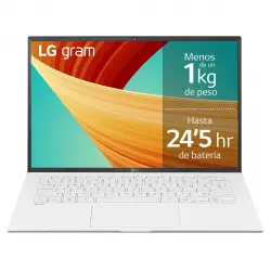 LG - Portátil LG gram 14ZB90R, i7, 16GB, 512GB SSD, 14', W11.