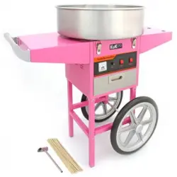 Máquina De Algodón De Azúcar Kukoo Con Carrito