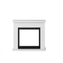 Marco Chimenea Mdf Blanco Ugo