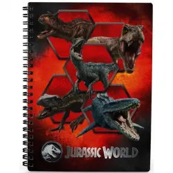 SD Toys Libreta Efecto 3D Carnivorous Jurassic World