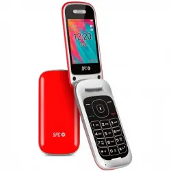 SPC Velvet Teléfono para Mayores Rojo