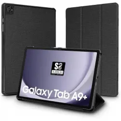 Subblim Shock Case Funda Negra para Samsung Galaxy Tab A9 Plus