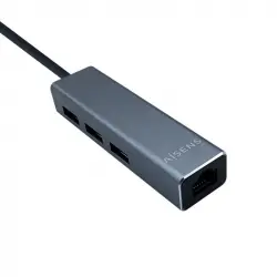 Aisens A109-0396 Hub USB-C 3.1 a Ethernet Gigabit/3xUSB 3.0