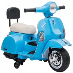 Ataa Cars Vespa Clásica PX150 Mini Oficial Moto Eléctrica Azul