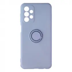 Avizar Funda Silicona Suave con Anillo de Soporte Lila para Samsung A23 5G/M23/M13