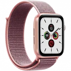 Correa - Puro Nylon Sport, Para Apple Watch Series 1/2/3/4/5/6/7/SE, Nylon, 38/40/41 mm, Rosa