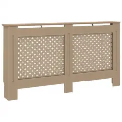 Cubierta Para Radiador Mdf 152x19x81 Cm Vidaxl