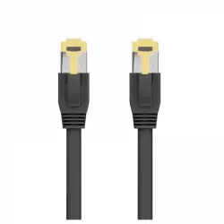 Ewent Cable de Red RJ45 Cat.8.1 S/FTP 50cm Negro