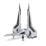 Figura Micro Galaxy Squadron Star Wars Nave Deluxe Komrk Class