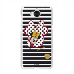 Funda Oficial Disney Minnie, I Love Shoes Huawei Y6 2017