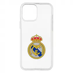 Funda Oficial Real Madrid Escudo Transparente Para Iphone 13 Pro Max