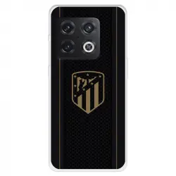 Funda Para Oneplus 10 Pro Del Atlético De Madrid Escudo Dorado Fondo Negro - Licencia Oficial Atlético De Madrid