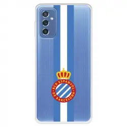 Funda para Samsung Galaxy M52 5G Licencia Oficial RCD Espanyol Escudo Albiceleste