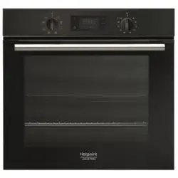 Hotpoint Horno De Empotrar Multifunción 66l 60cm Con Pirólisis Negra - Fa2540pblha
