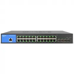 Linksys LGS328C-EU Switch Administrado Gigabit de 24 Puertos RJ-45 + 4 Ranuras SFP+ 10G Uplinks