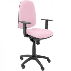 Piqueras y Crespo Tarancón Bali Silla Oficina con Brazos Regulables Rosa